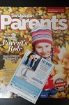 Image of San Joaquin Parents Magazine Cover with CCBVI ad.